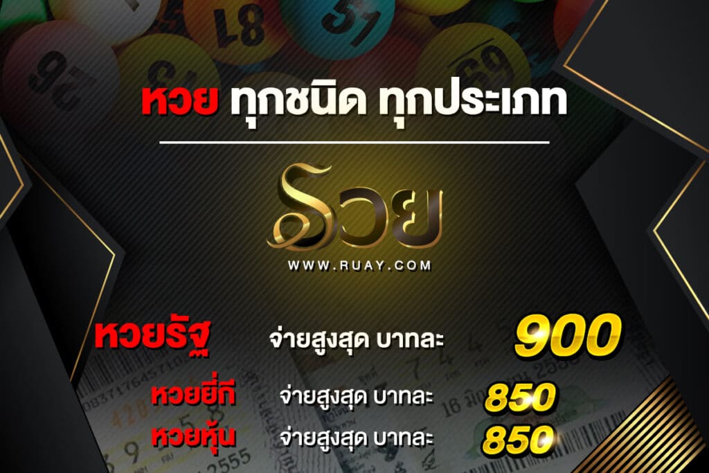 ซื้อหวยออนไลน์ ruay